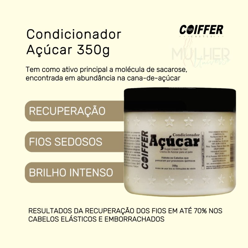Condicionador de Açúcar Coiffer 350g