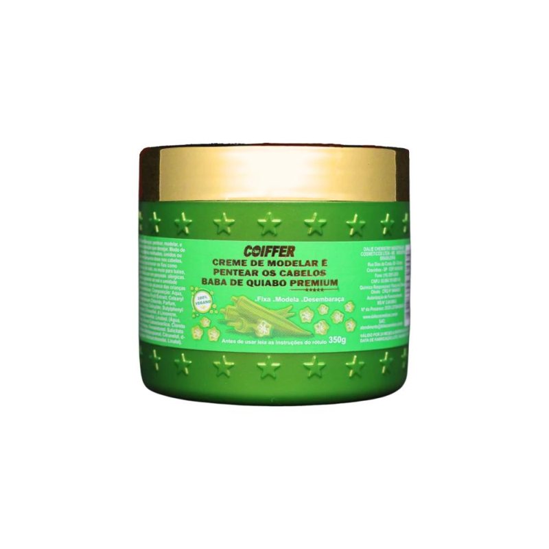 Creme de Pentear Baba de Quiabo 350g Coiffer