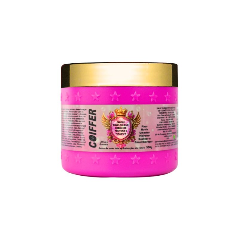 Creme de Pentear Chicle Pink Chique 350g Coiffer