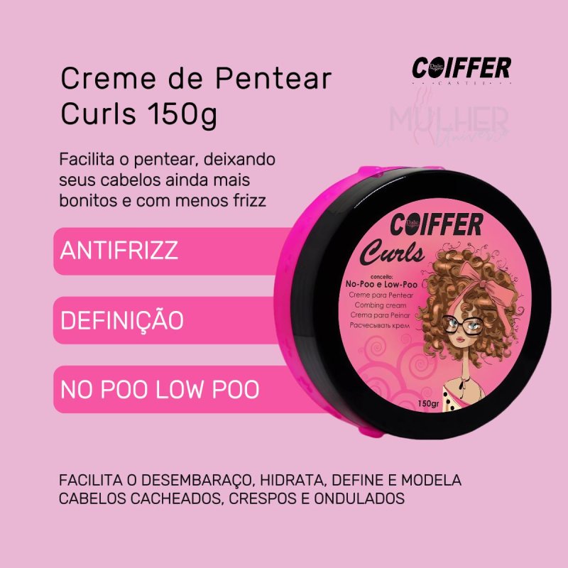 Creme de Pentear Curls Coiffer 150g