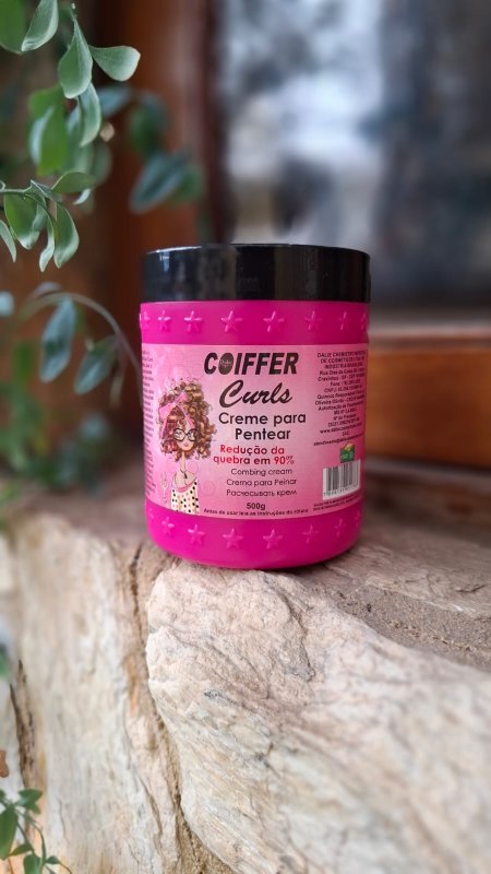 Creme para Pentear Curls 500g Hidratação e Definição de Cachos