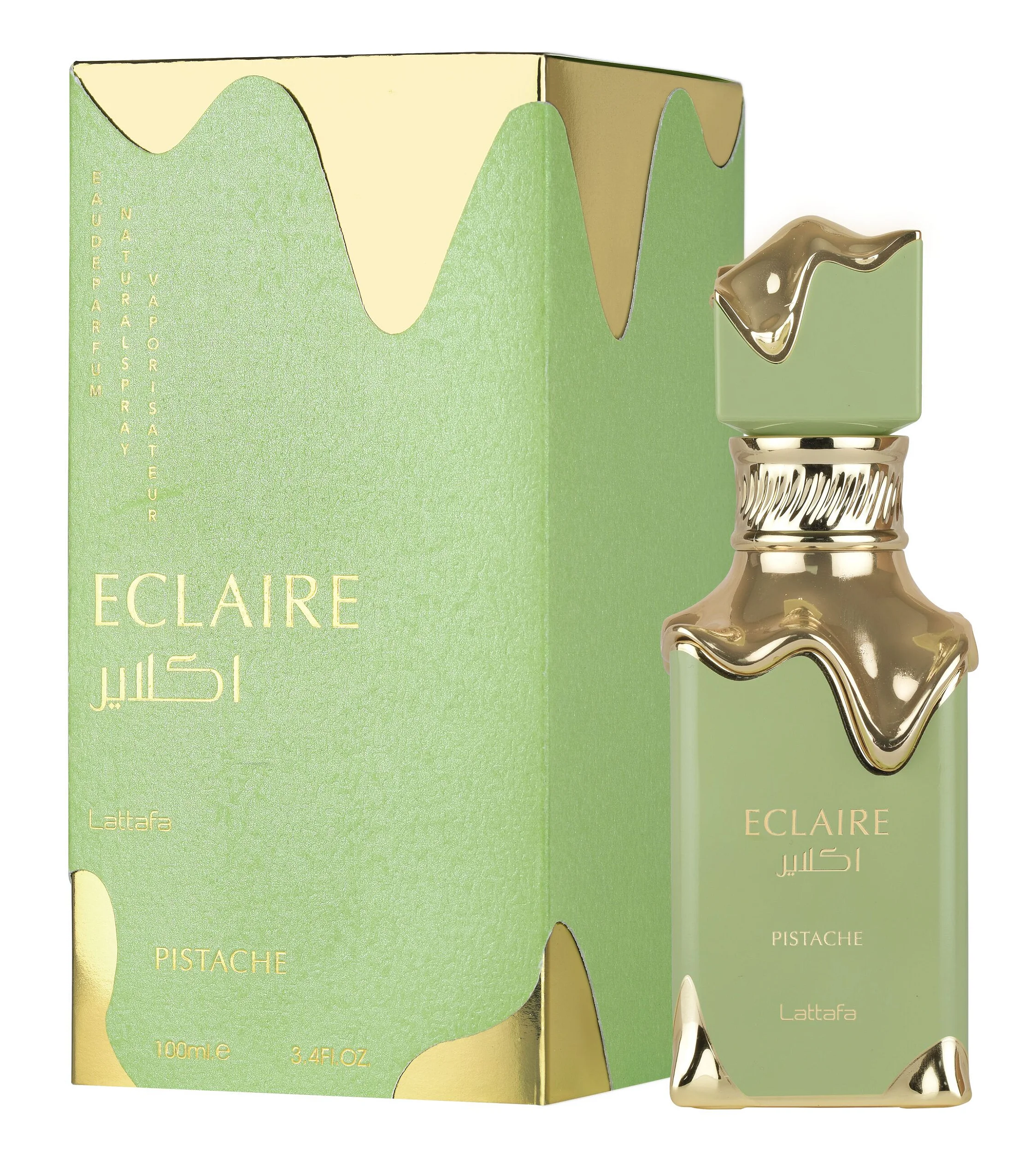 Eclaire Pistache Lattafa Eau de Parfum Compartilhável 100ml