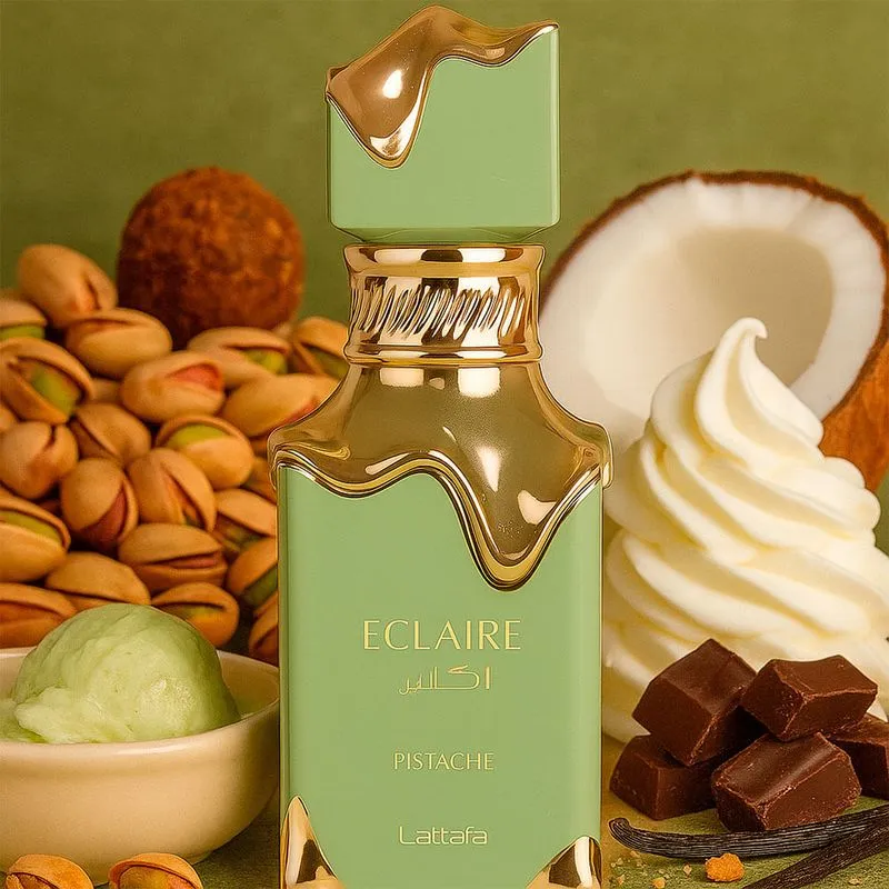 Eclaire Pistache Lattafa Eau de Parfum Compartilhável 100ml