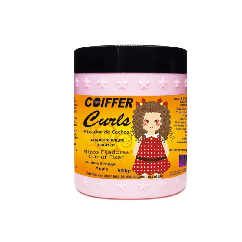 Fixador de Cachos Curls 500g Coiffer No Poo Low Poo