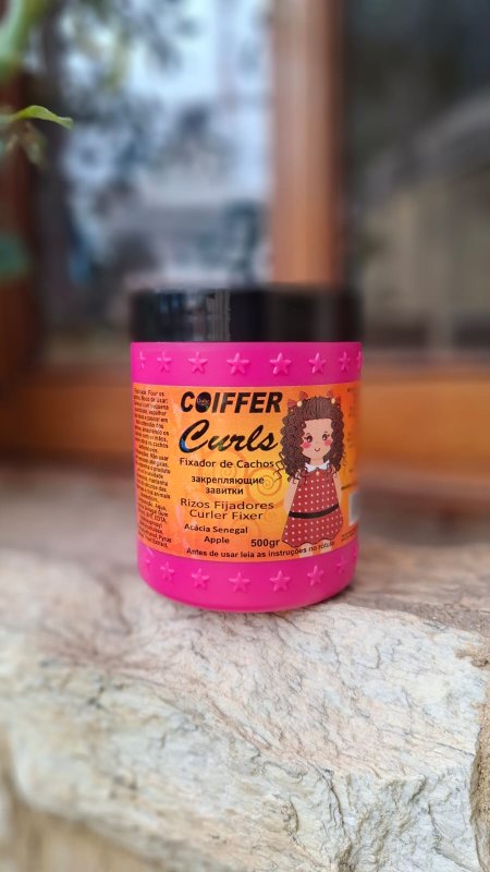 Fixador de Cachos Curls 500g Coiffer No Poo Low Poo