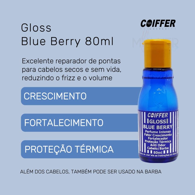 Gloss Blue Berry Coiffer 80ml