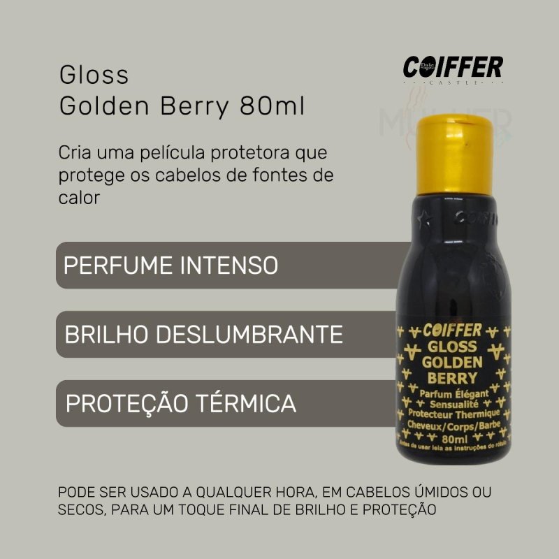 Gloss Golden Berry Coiffer 80ml