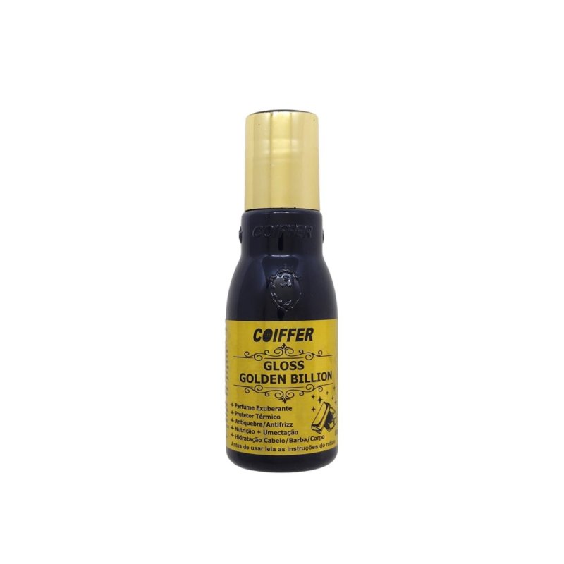 Gloss Golden Billion Coiffer 80ml Protetor Térmico
