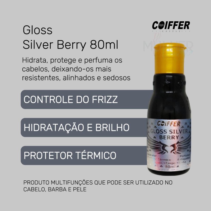 Gloss Silver Berry Coiffer 80ml
