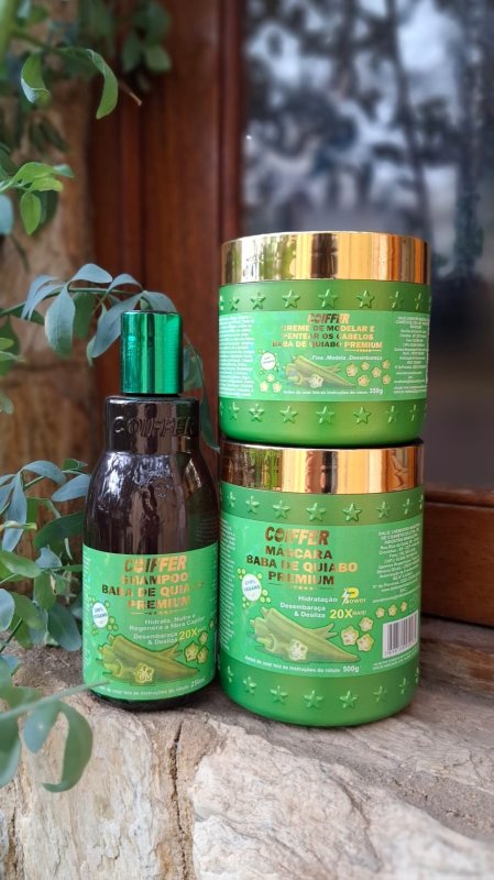 Kit Baba de Quiabo Premium Coiffer