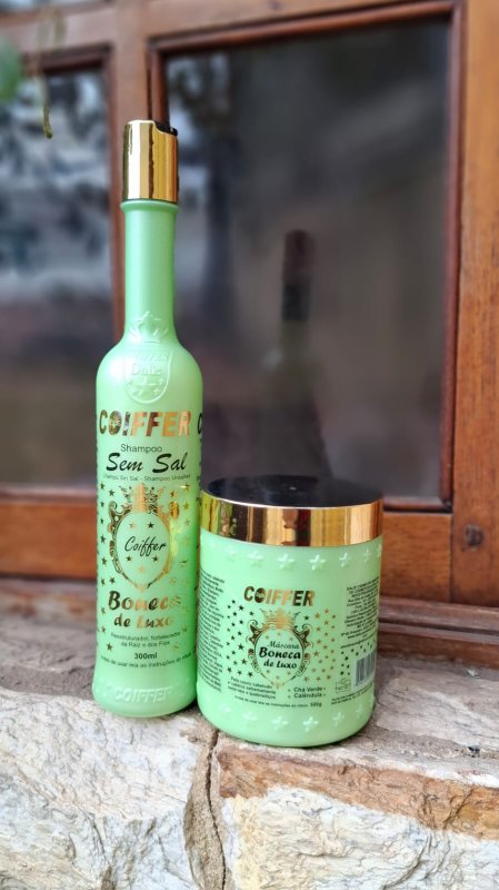 Kit Boneca de Luxo Coiffer Cabelos Sensíveis e Quebradiços