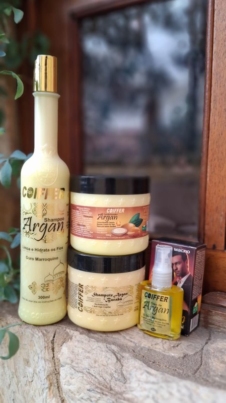 Kit Cliente Argan Coiffer 3 Unidades