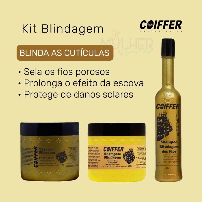 Kit Cliente Blindagem dos Fios Coiffer