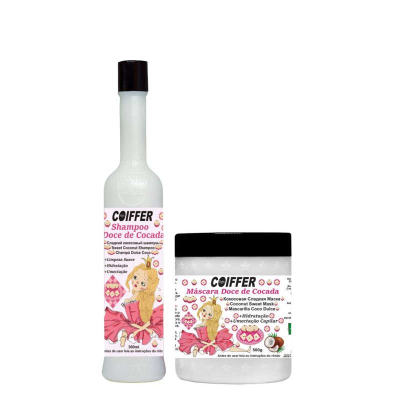 Kit Cliente Doce de Cocada Coiffer 2 Unidades
