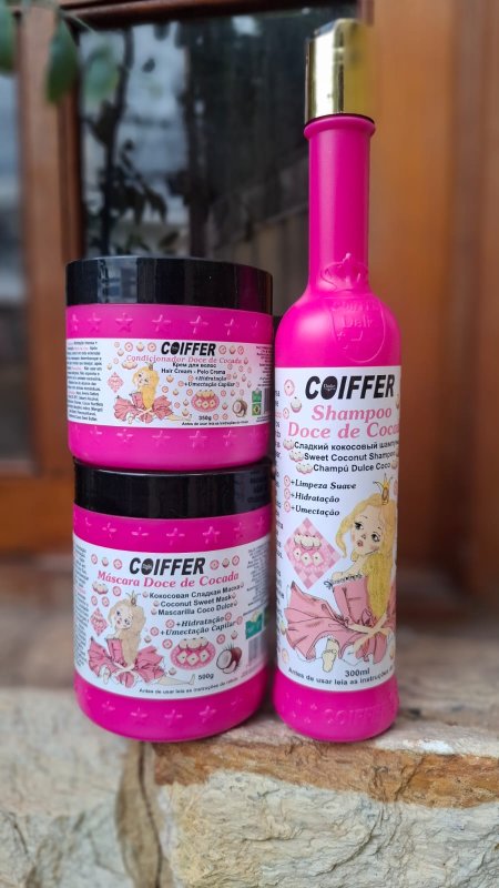 Kit Cliente Doce de Cocada Coiffer 3 Unidades