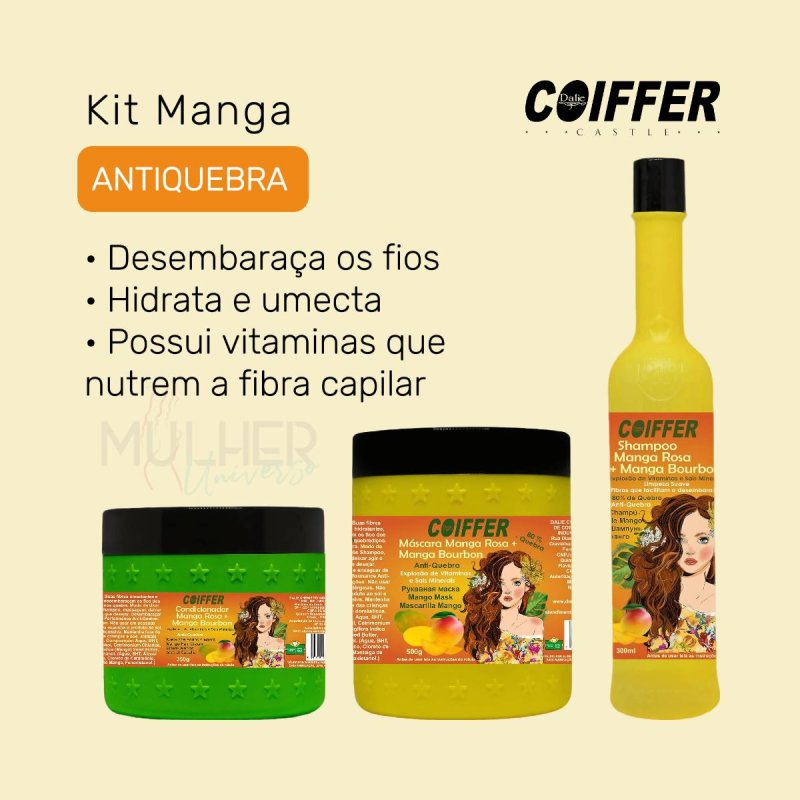 Kit Cliente Manga Coiffer