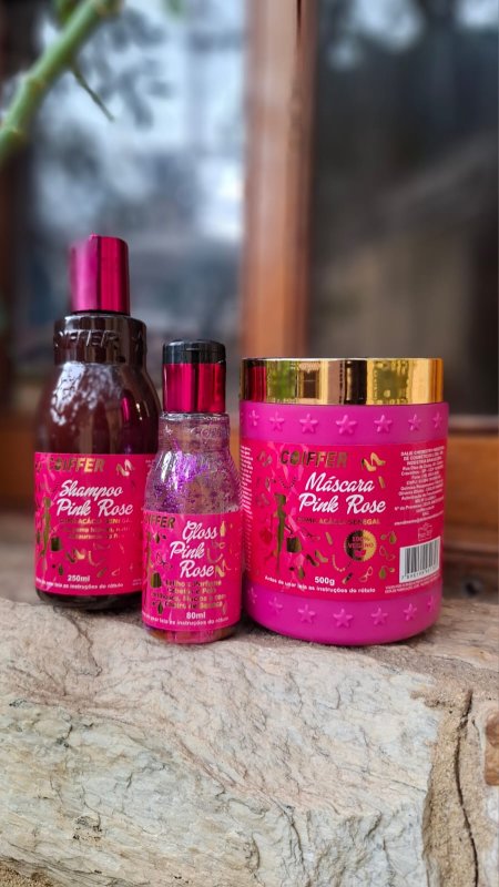 Kit Cliente Pink Rose Coiffer