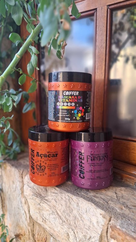 Kit Cronograma Capilar Loiras Coiffer Tratamento Completo