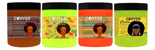 Kit Cronograma dos Sonhos  Coiffer Para Cabelos Cacheados e Crespos