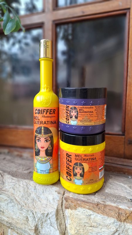 Kit Mel e Queratina Premium Coiffer
