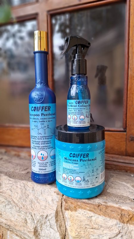 Kit Panthenol Coiffer 3 Unidades