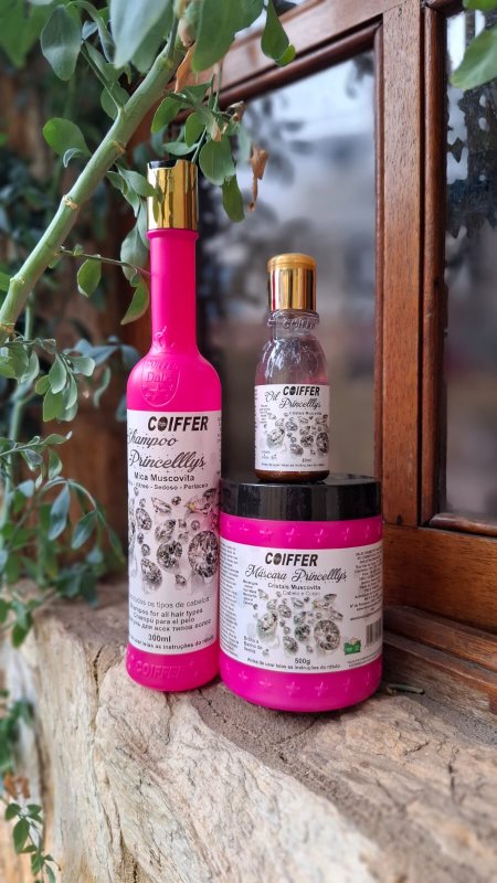 Kit Princellys Coiffer Efeito "Banho de Verniz"