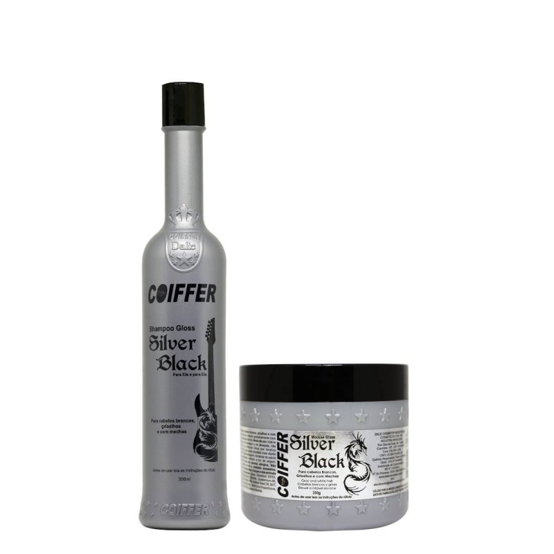Kit Silver Black - Cabelos Grisalhos