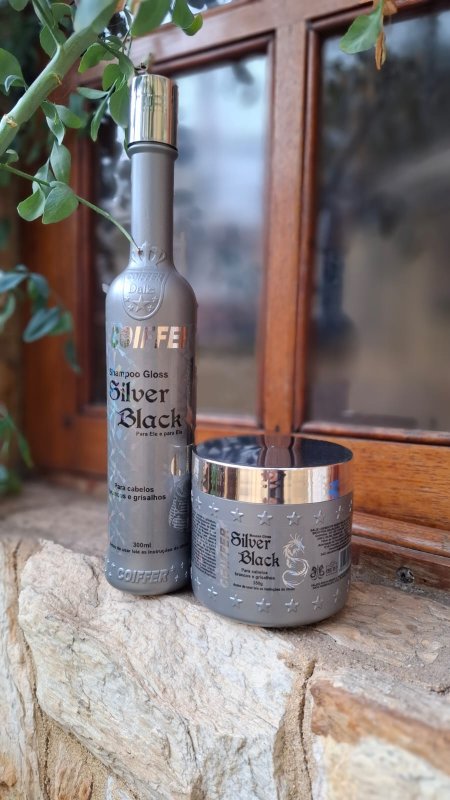 Kit Silver Black - Cabelos Grisalhos