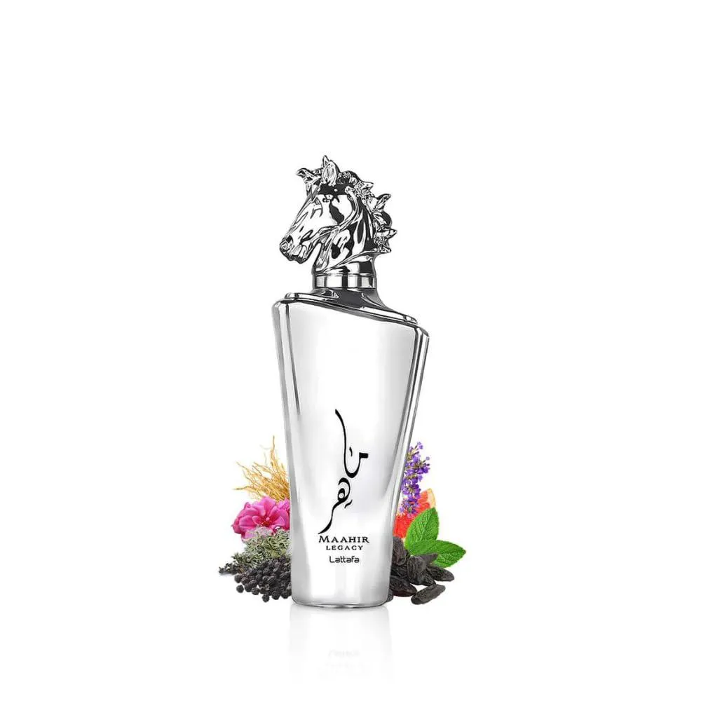 Maahir Legacy Lattafa Masculino Eau de Parfum 100ml