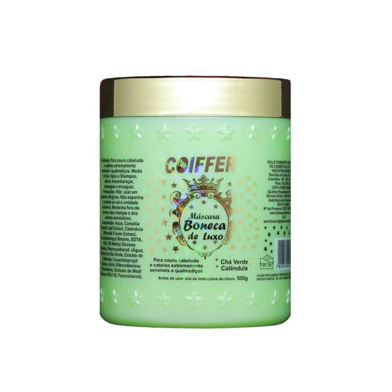 Máscara Boneca de Luxo Coiffer 500g