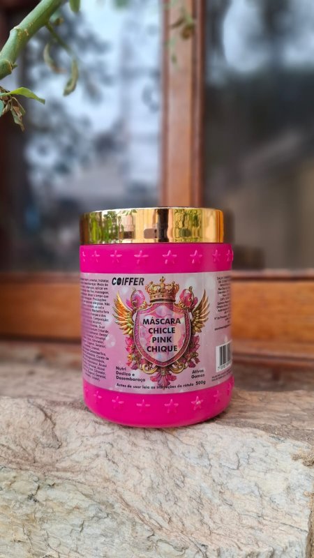 Máscara Chicle Pink Chique Coiffer 500g