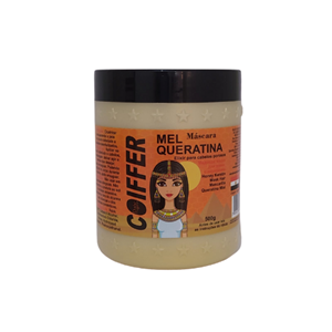 Máscara de Mel e Queratina Premium Coiffer 500g