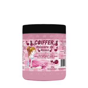 Máscara de Rosas 500ml Coiffer
