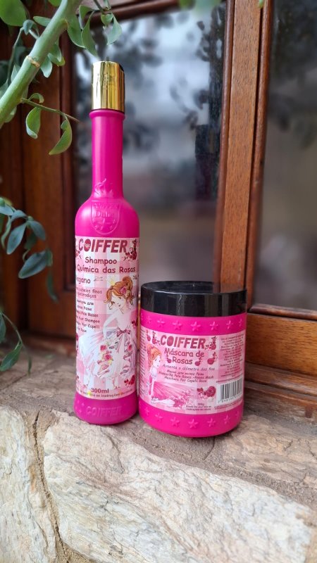 Máscara de Rosas 500ml Coiffer