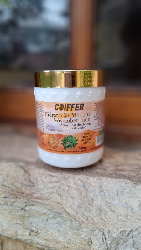 Máscara Hidratação Máxima November Rain Coiffer 500g