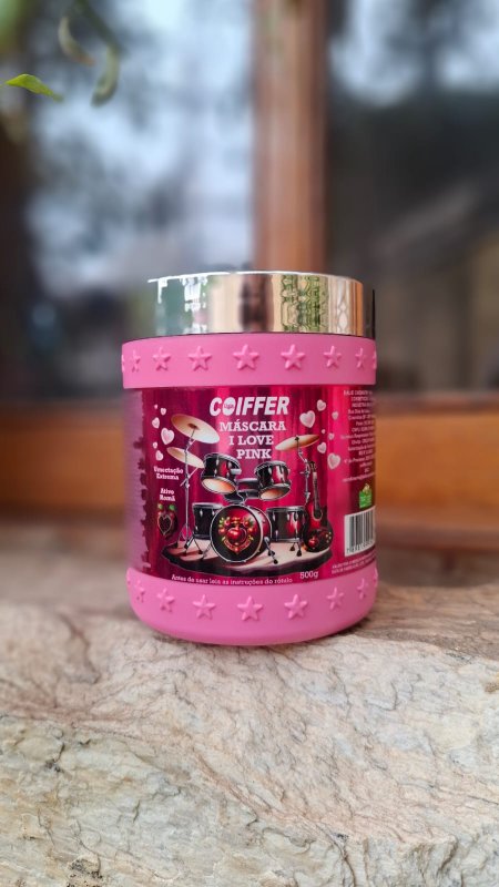 Máscara I Love Pink Coiffer 500g