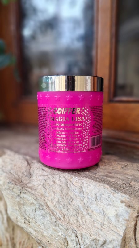 Máscara Magia Lisa Coiffer 500g Liso Impecável e Sem Frizz