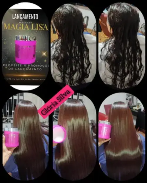 Máscara Magia Lisa Coiffer 500g Liso Impecável e Sem Frizz