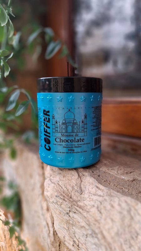 Máscara Mousse de Chocolate Coiffer 500g