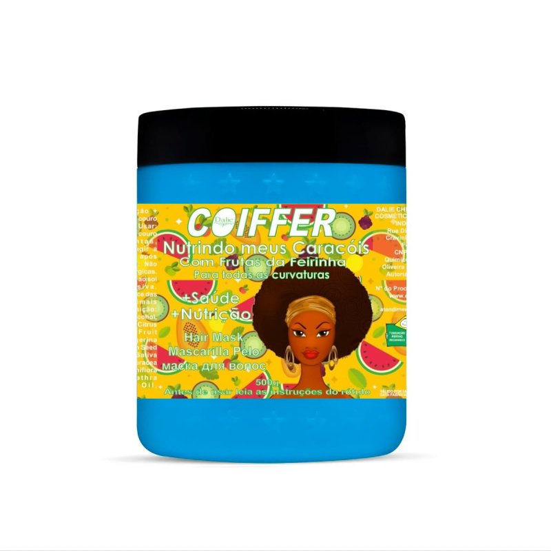 Máscara Nutrindo Meus Caracóis Coiffer 500g
