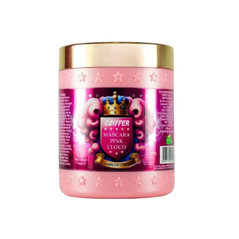 Máscara Pink Cloud Coiffer 500g