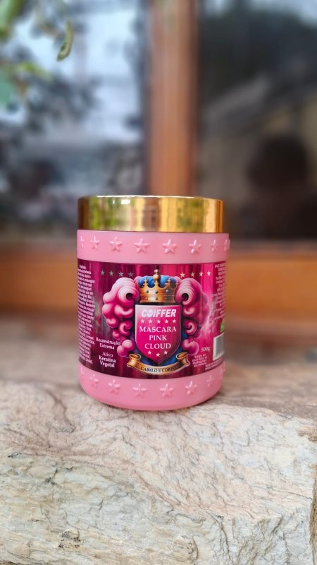 Máscara Pink Cloud Coiffer 500g