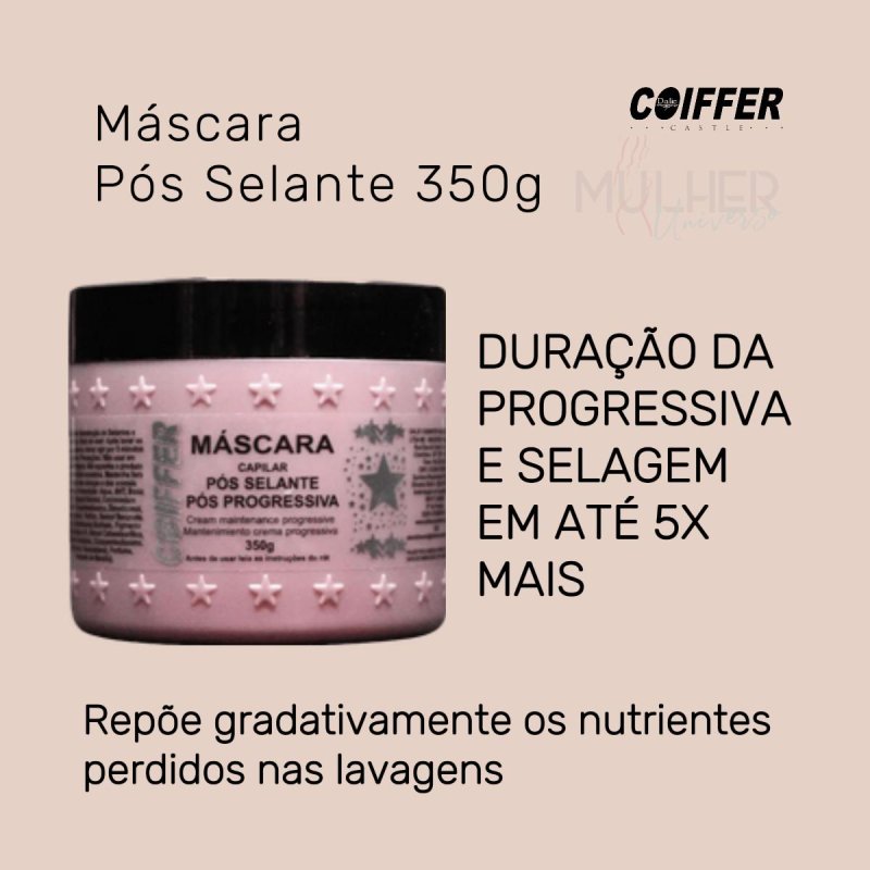 Máscara Pós Selante Coiffer 350g