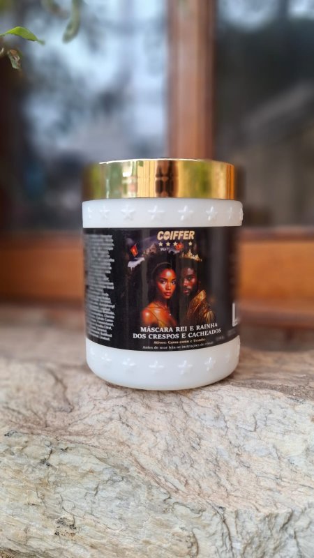 Máscara Rei e Rainha dos Crespos e Cacheados Coiffer 500g