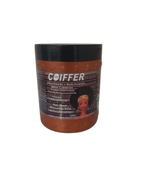 Máscara Vitaminando + Restruturando Meus Caracóis Coiffer 500g