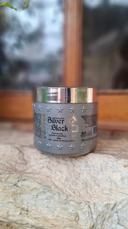 Mousse Gloss Silver Black 350g Coiffer