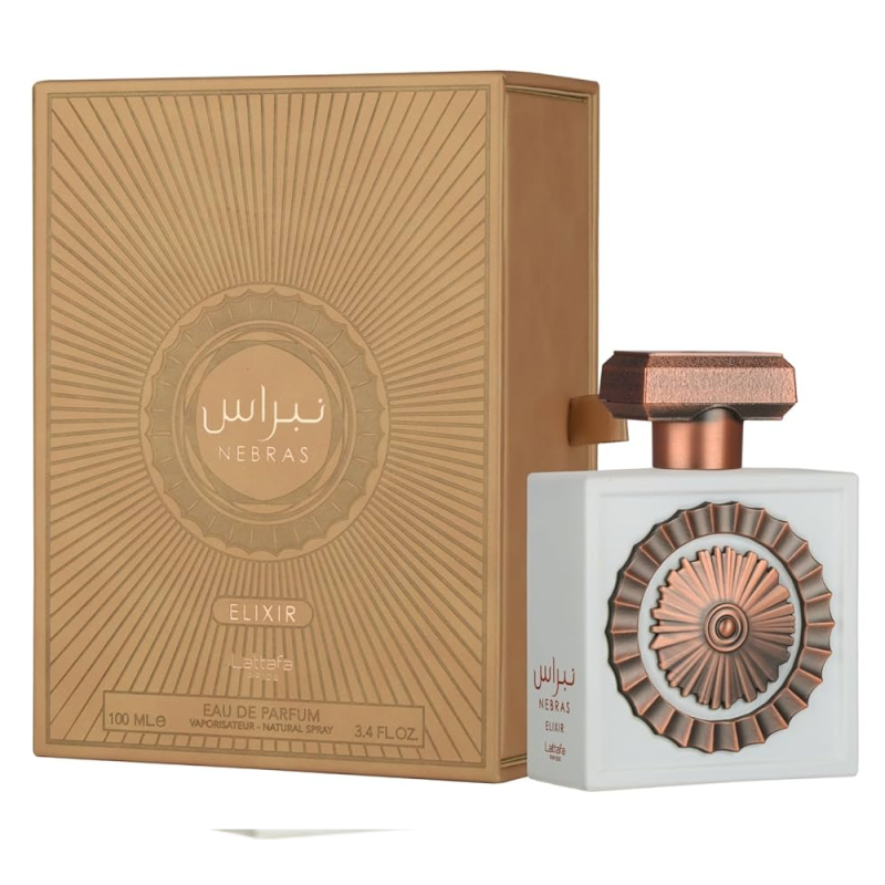 Nebras Elixir Lattafa Compartilhável Eau de Parfum 100ml