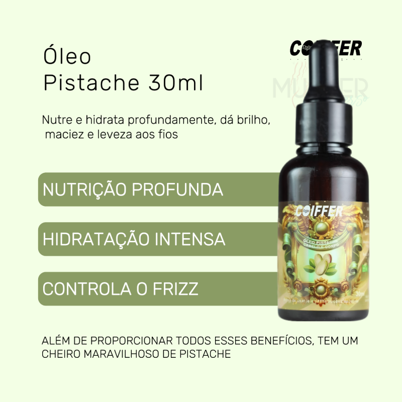 Óleo de Pistache Coiffer 30ml