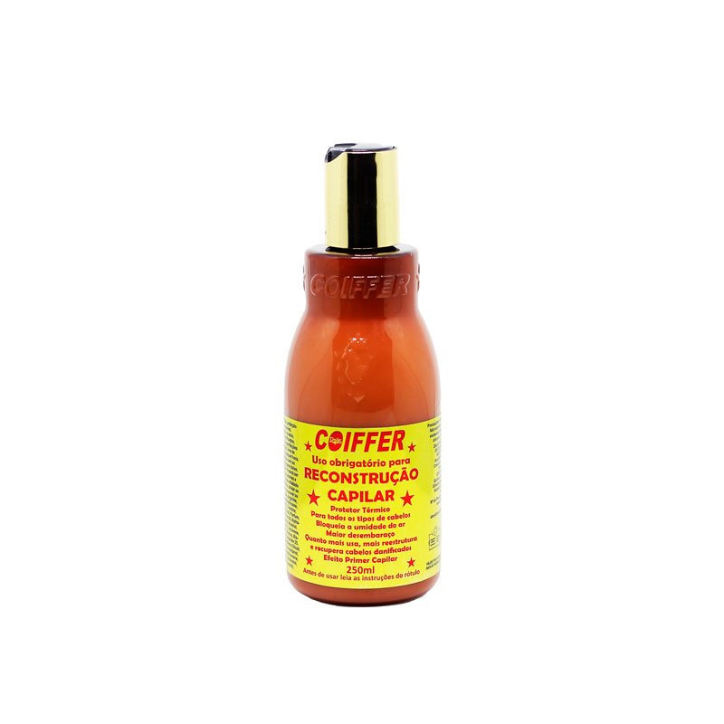 Reconstruçãoo Capilar Coiffer 250ml Repara Cabelos Danificados