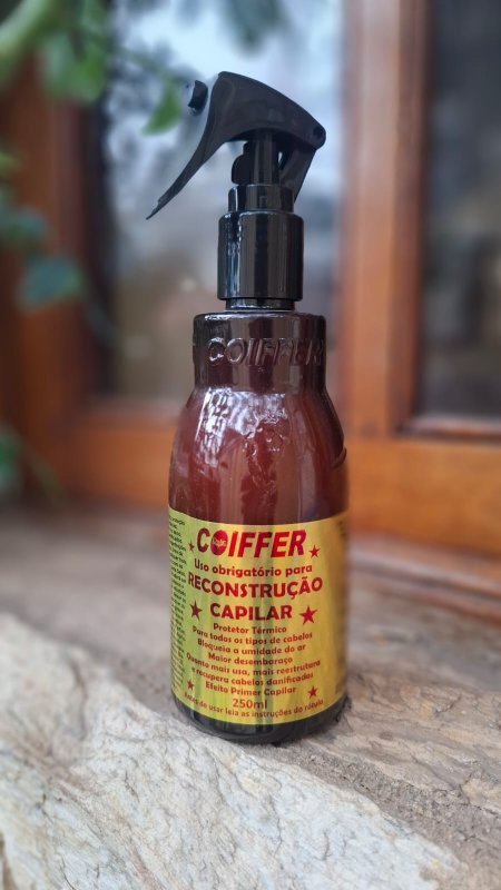 Reconstruçãoo Capilar Coiffer 250ml Repara Cabelos Danificados